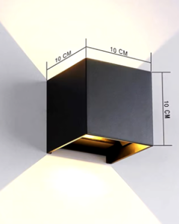 IP65 LED Wall Lamp Outdoor Sconce Balcony Porch Light Garden Yard Aisle Decor Lighting Indoor Bedside Lamp Aluminium AC110V 220V