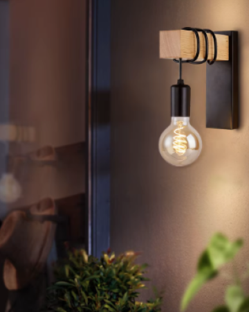 Retro Wood Wall Lamp Vintage Sconce Wall Lights Fixture E27 Indoor Home Decor Dining Room Bedside Lamp Bedroom Lighting