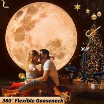 Moon Earth Projector Night Light USB Earth Projection Led Lamp For Bedroom Ceiling Gift Room Decor Photo Background Wall Decor